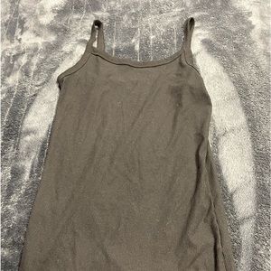 small black tank top